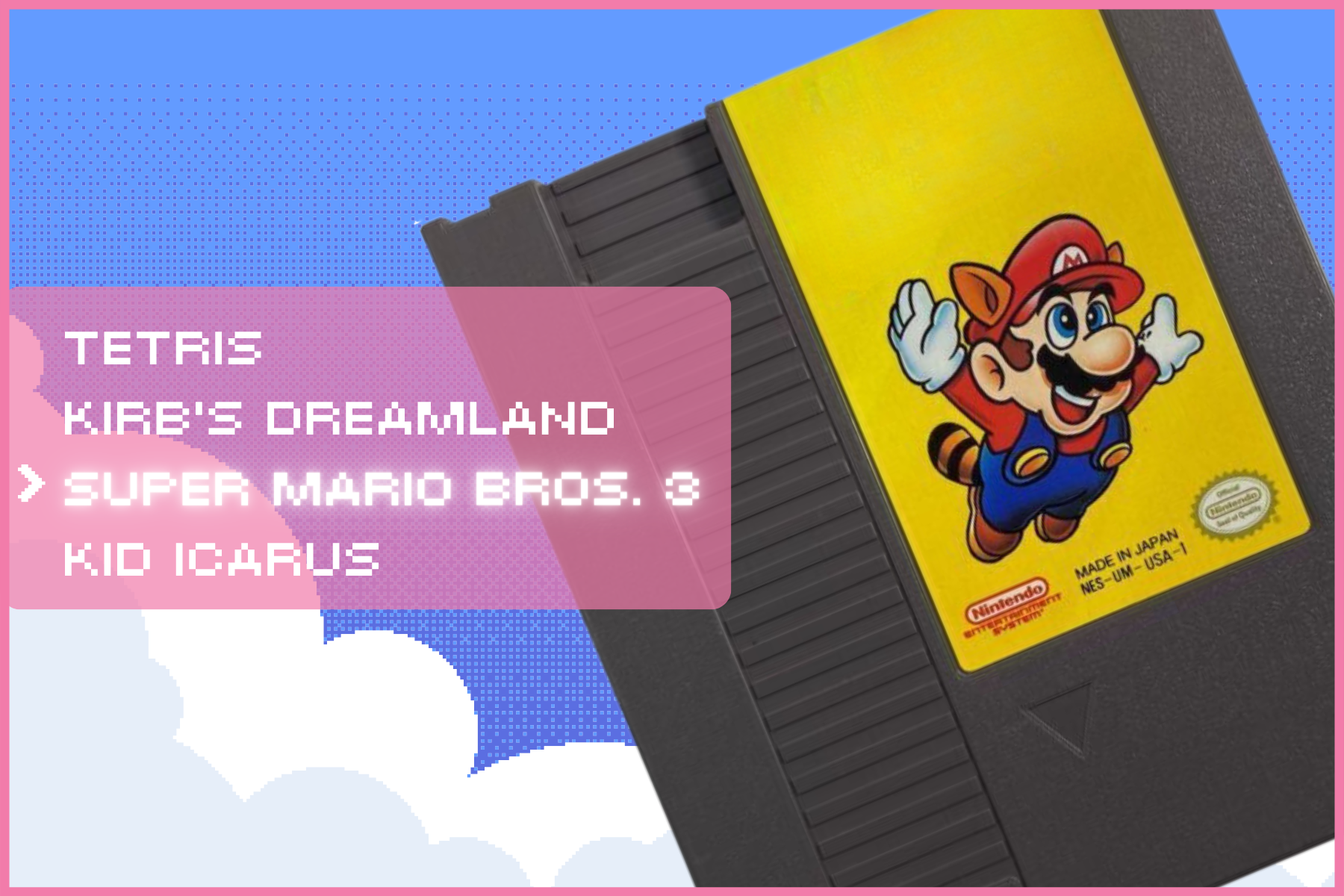 Video Game Quiz: Guess the NES Game from the Cartridge